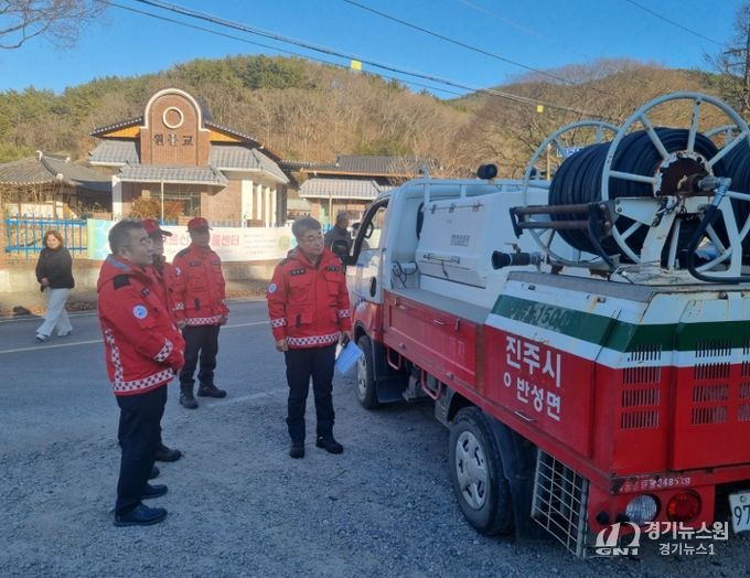 박일동 진주시 부시장, 산불대응태세 현장점검