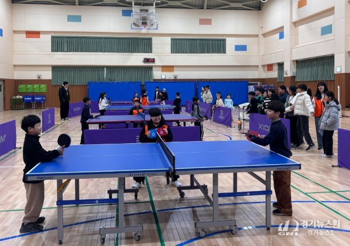 ‘회장 공약’ 탁구대회