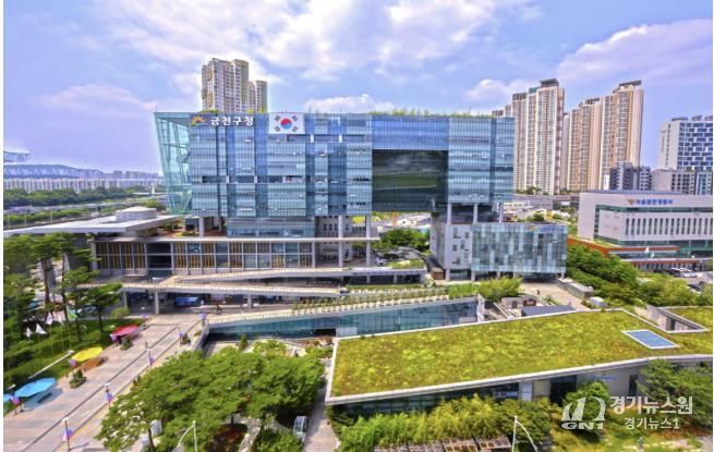 금천구청 종합청사 전경