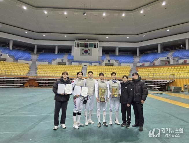 광주시청 펜싱팀, 전국 오픈선수권 단체전 우승·개인전 3위 쾌거