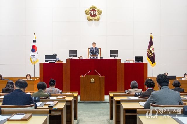 성남시의회, 제308회 임시회 개회