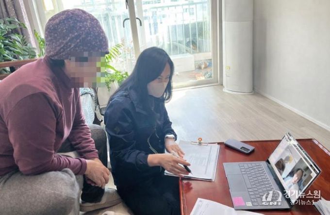 거창군 ICT 기반 원격협진 가정에서 의료상담