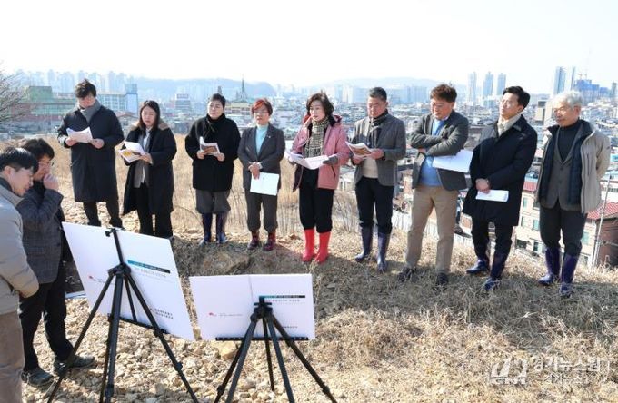 전주시의회 문화경제위원회, 후백제 도성 토지 매입사업 현장 점검