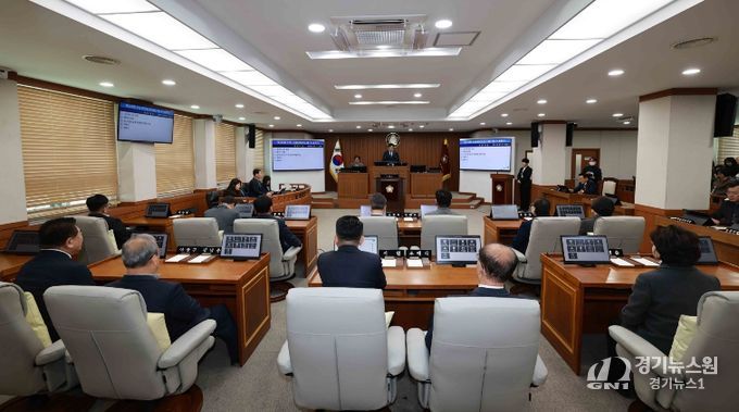 제270회 임시회 본회의장 전경