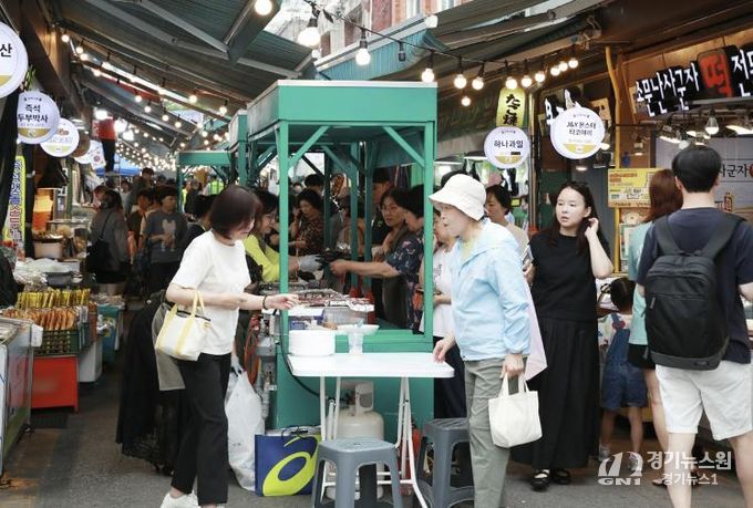 지난해 인헌시장 별빛야간 음식문화축제 전경