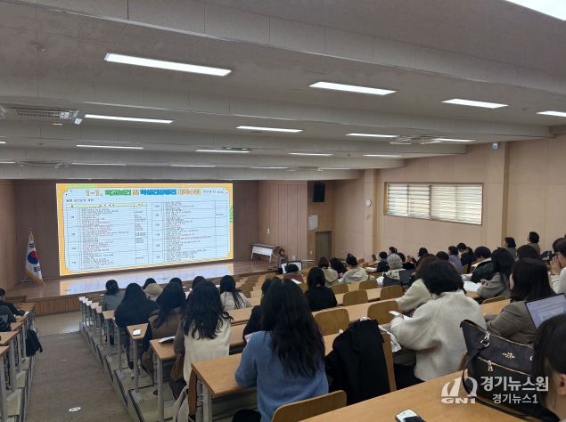 보건교사 미배치교 업무 담당자 역량 강화 연수 현장