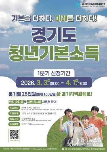 가평군, “경기도 청년기본소득 신청하세요”