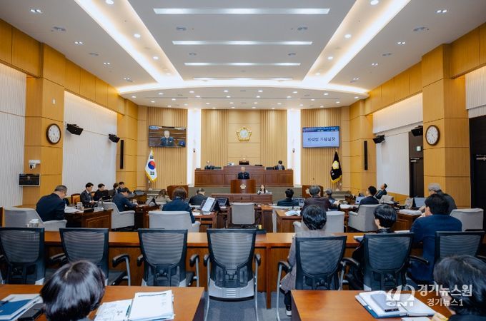 제350회 해남군의회 임시회 개회