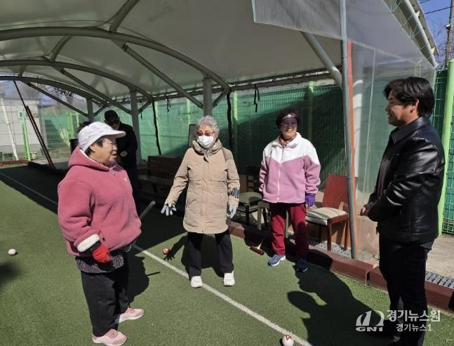 동두천시 보산동행정복지센터, 보산동 게이트볼장 어르신들과 소통 나서