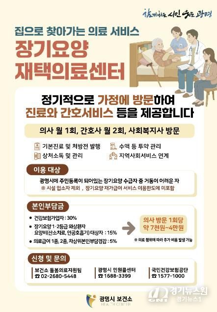 장기요양 재택의료센터 운영 안내문