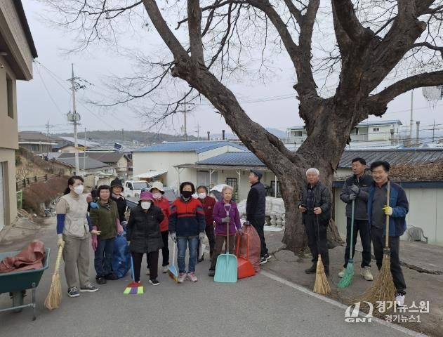 여주시 북내면, 새봄맞이 대청소 실시로 쾌적한 마을환경 조성
