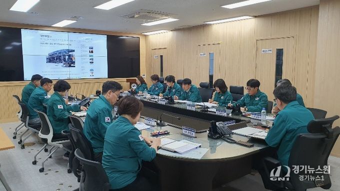 광산구 시설물 긴급 안전점검 회의