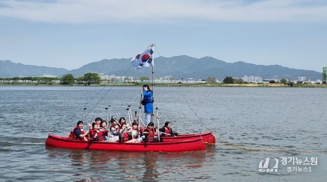 작년 활동 모습.