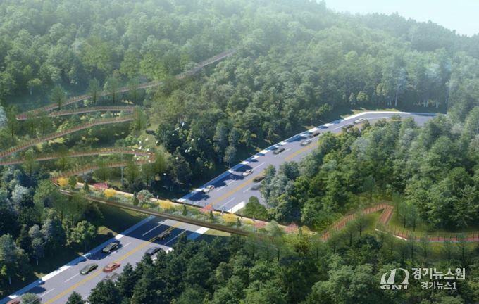 녹지연결로 조감도