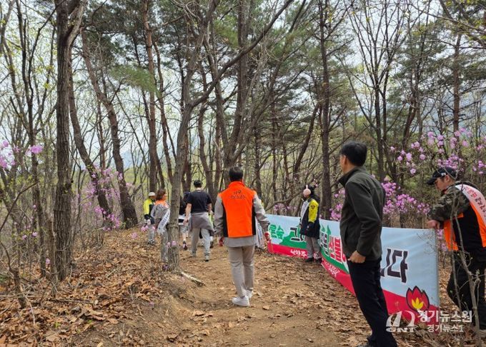 남양주시 진접읍 의용소방대, 봄철 산불예방 캠페인 실시