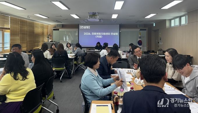 8일 전라남도교육청교육연구정보원에서 22개 시군 진로체험지원센터 업무담당자를 대상으로 한 맞춤형 컨설팅이 진행되고 있다.