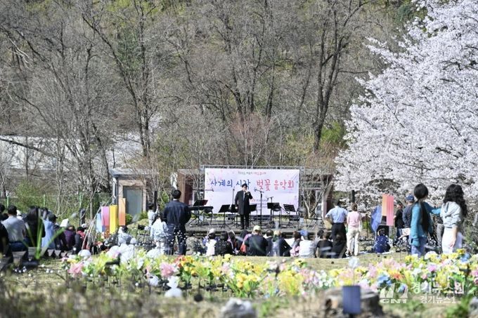 동두천시, ‘사계의 시작, 벚꽃 음악회’ 성료