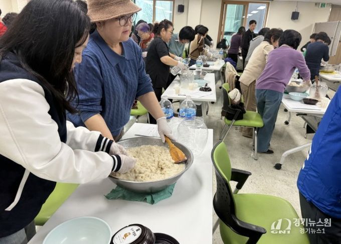 생활개선의왕시연합회, 전통주 만들기 수업 진행