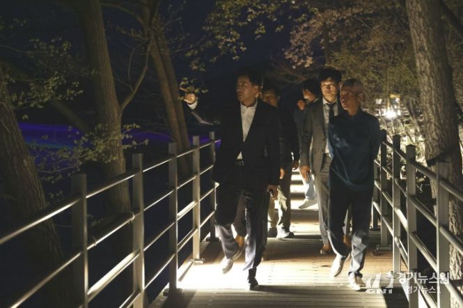 보은군, 수변 따라 걷는 힐링 명소 '궁저수지 둘레길' 조성 완료